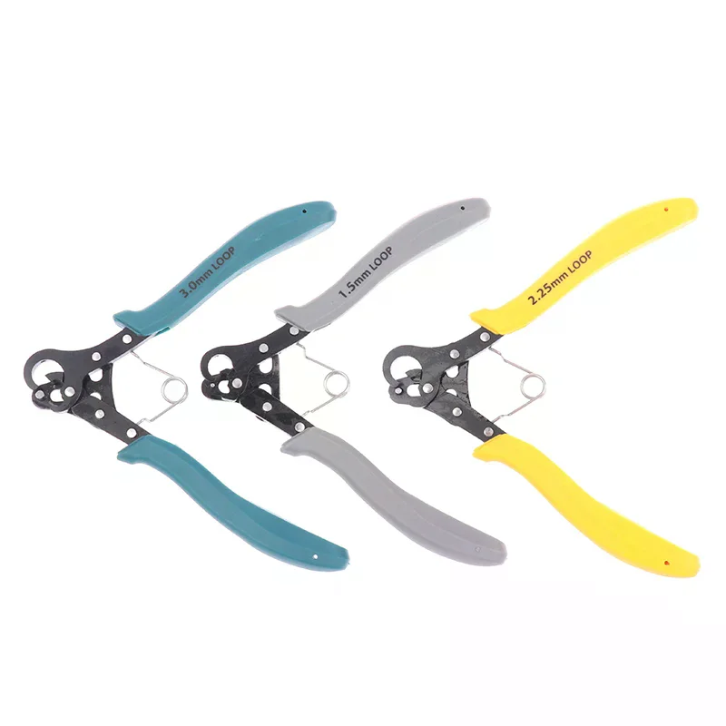 1.5/2.25/3mm Round Nose Plier Set Wire Rolling Bending Tool For Jewelry Making Repair