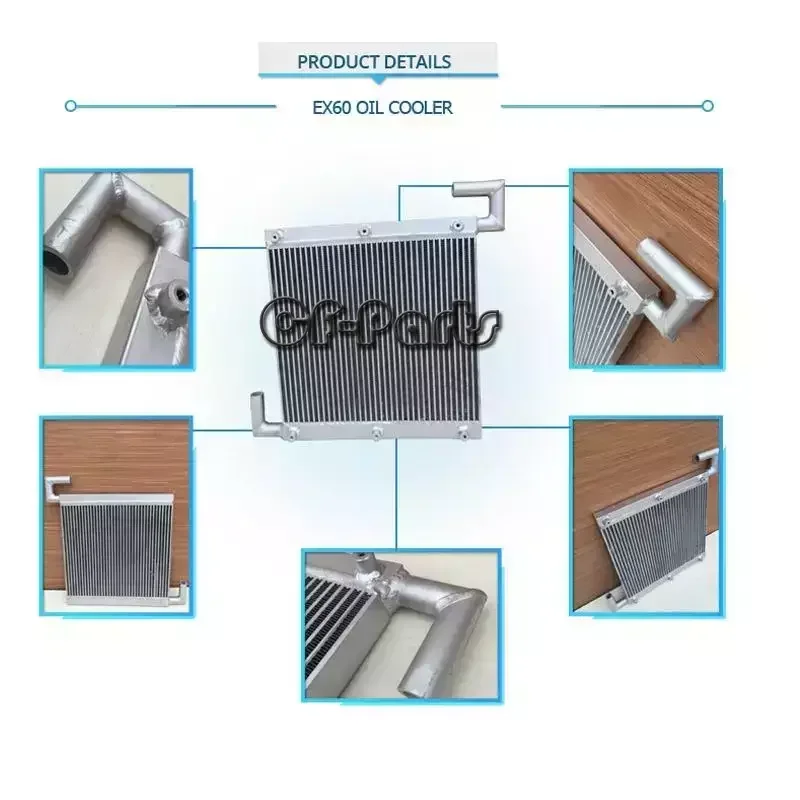 

Free Shipping 4217470 4301309 Hydraulic Oil Cooler for Hitachi EX60-1 EX60-2 EX60-3 EX60-5 Excavator