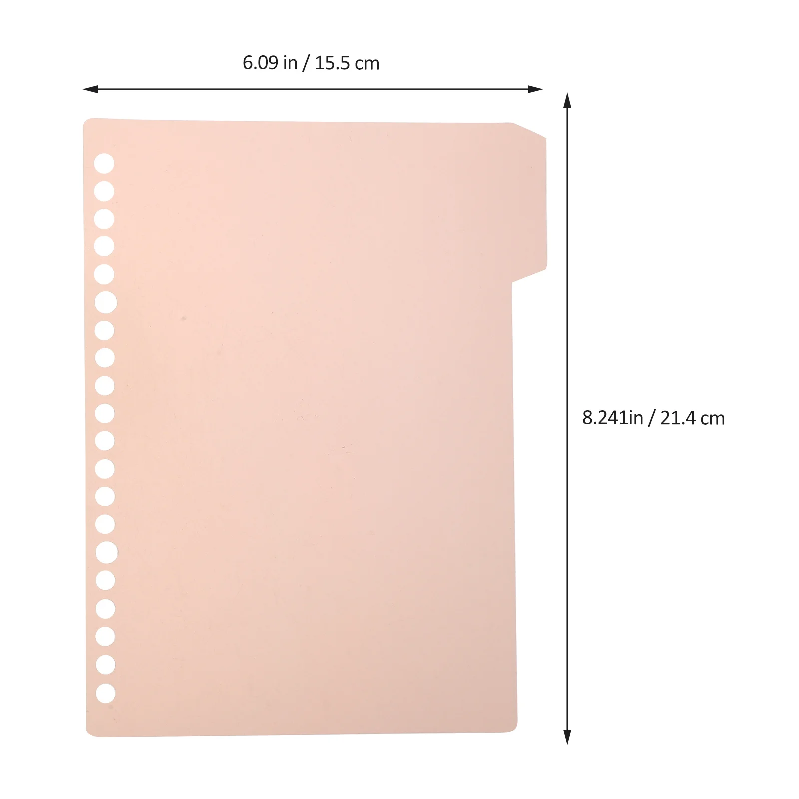 32 قطعة فواصل دفتر الملاحظات مادة Pp علامات صفحة طويلة الأمد لمؤشر المفكرة A5 تسميات مصنفة علامات التبويب الموثق البلاستيكية الملونة