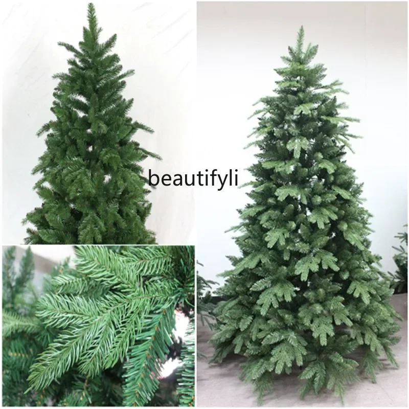 High-end 4-meter Christmas tree decoration encrypted frame outdoor Christmas tree 4-meter American version Christmas tree