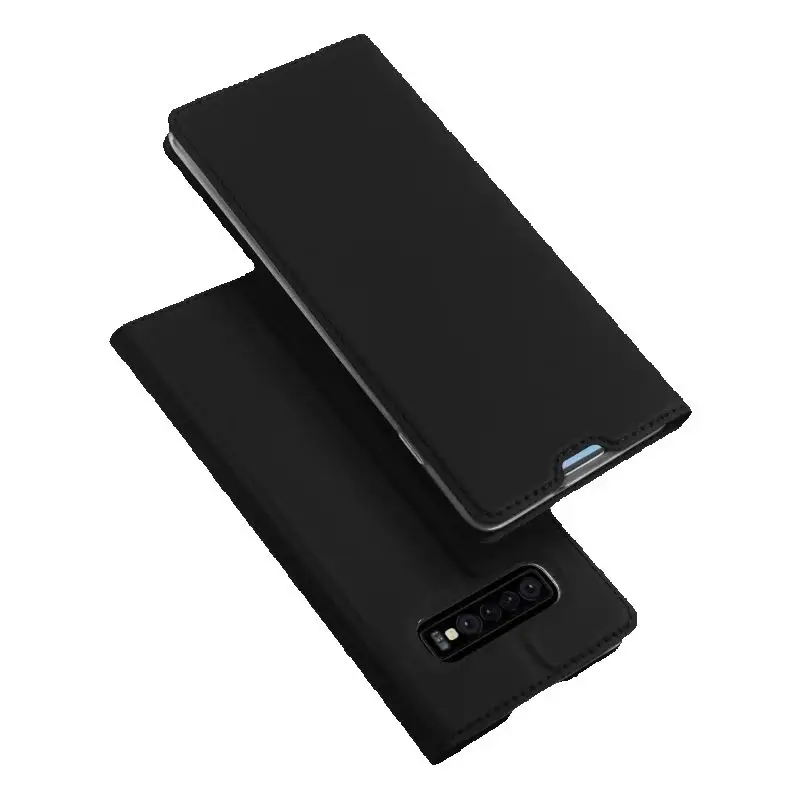 Original Dux Ducis Leather Phone Cases For Samsung Galaxy S25 S24 S23 FE S10 Plus Ultra Luxury Thin Flip Cover Wallet Case