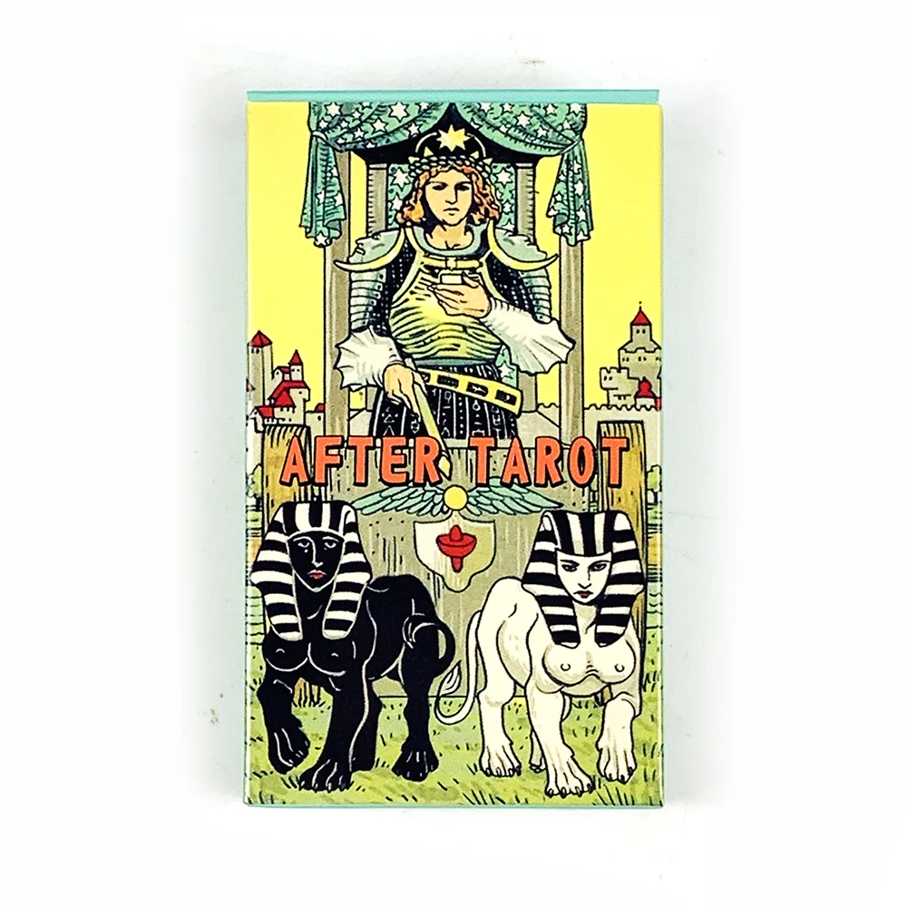 

Колода карт Таро After Tarot, 78 карт, версия Oracle English Visions Divination, для настольных игр, досуга, развлечений и встреч