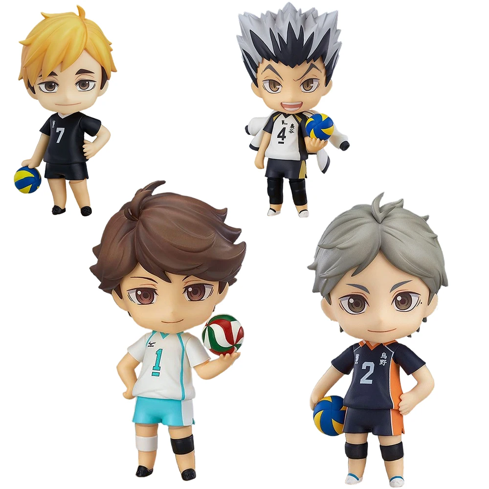 10CM Haikyuu Anime Nishinoya Yuu Hinata Shouyou Figur Anzug Animation Modell Spielzeug Geschenke Sammlung Dekoration Ornamente PVC