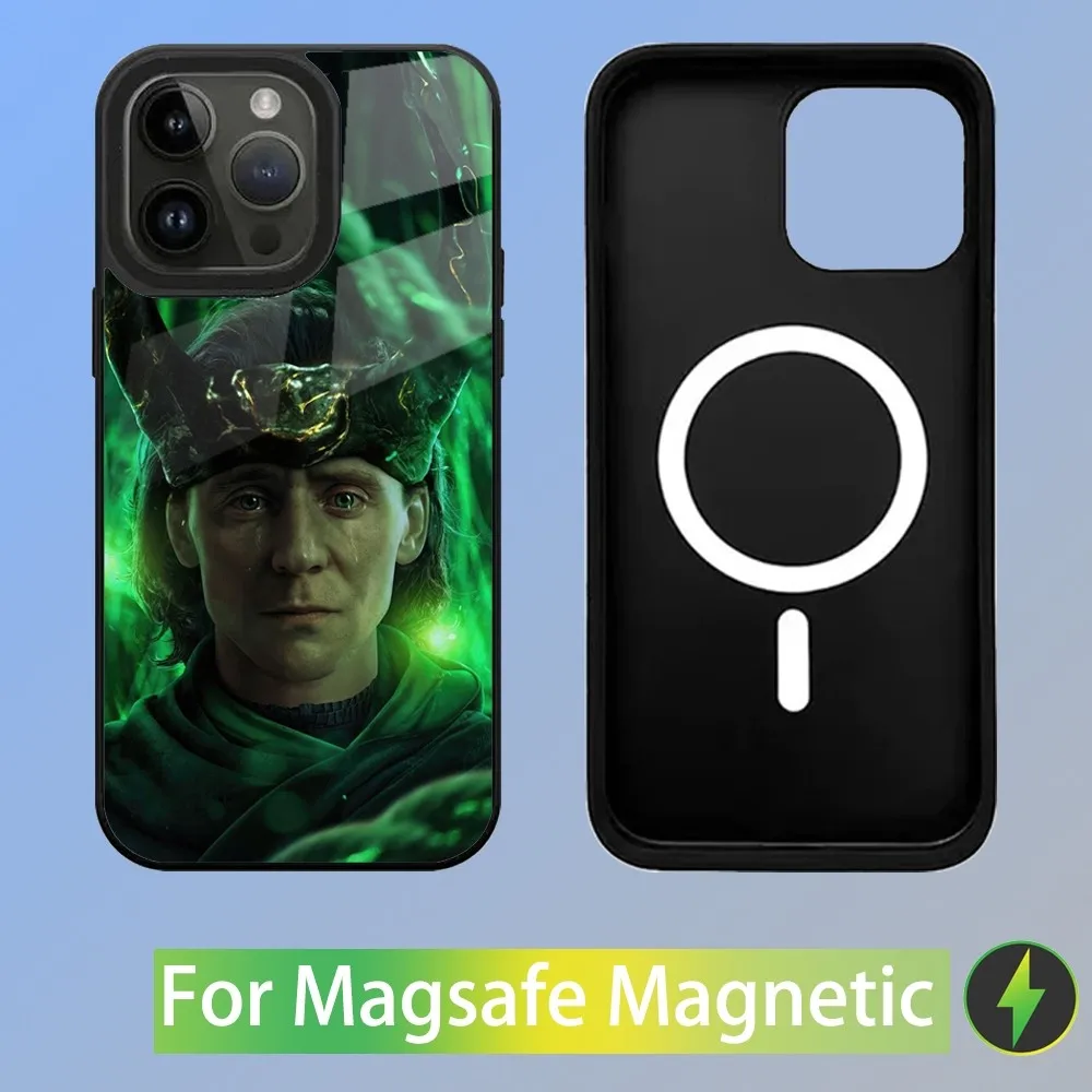 Actor Tom Phone Case For iPhone 15,14,13,12,11,Plus,Pro,Max Mini H-Hiddleston God L-Loki Magsafe Magnetic Wireless Charging