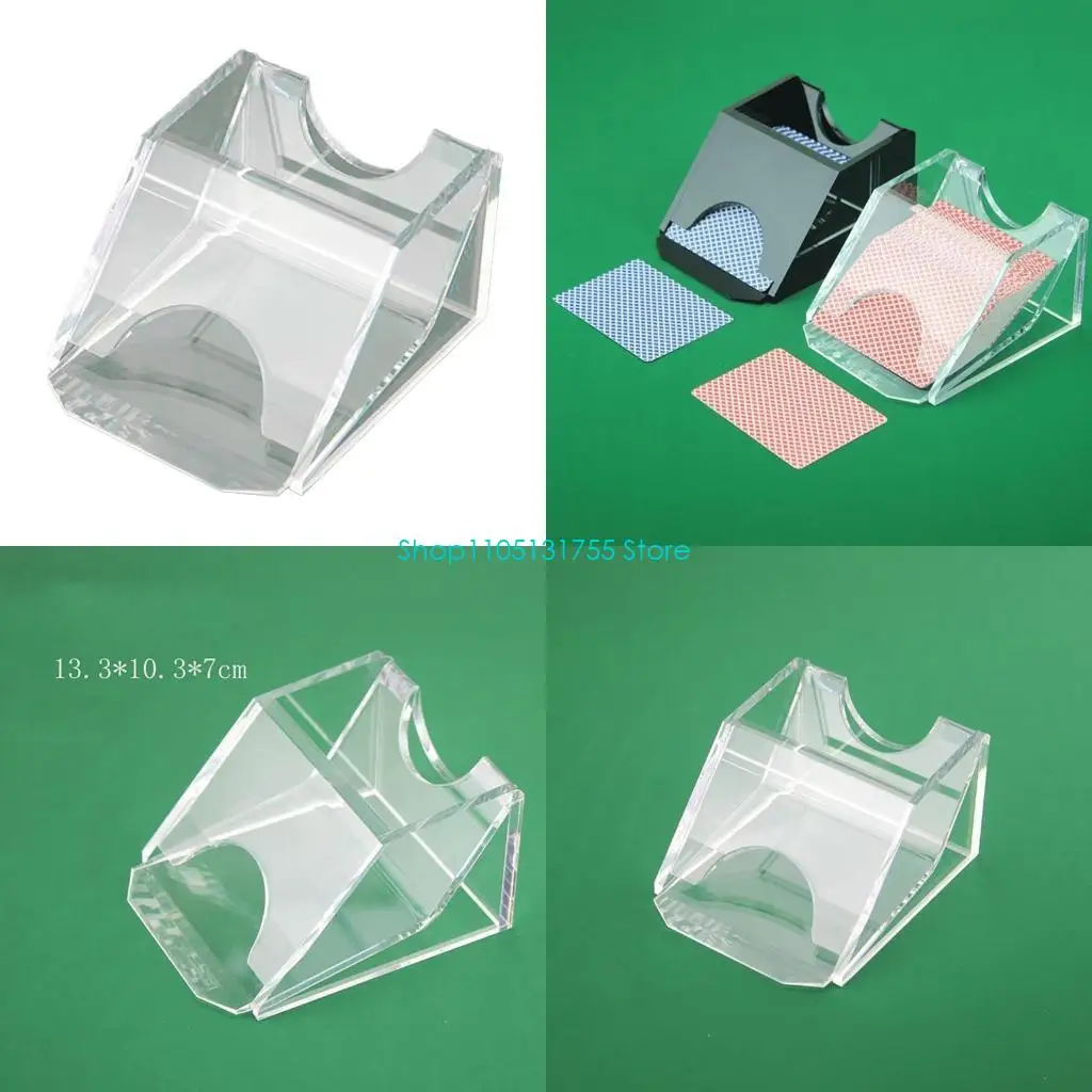 

K0EF 1 колода для покера, дилер, игральные карты, обувь для игры в казино, аксессуар для игрового стола