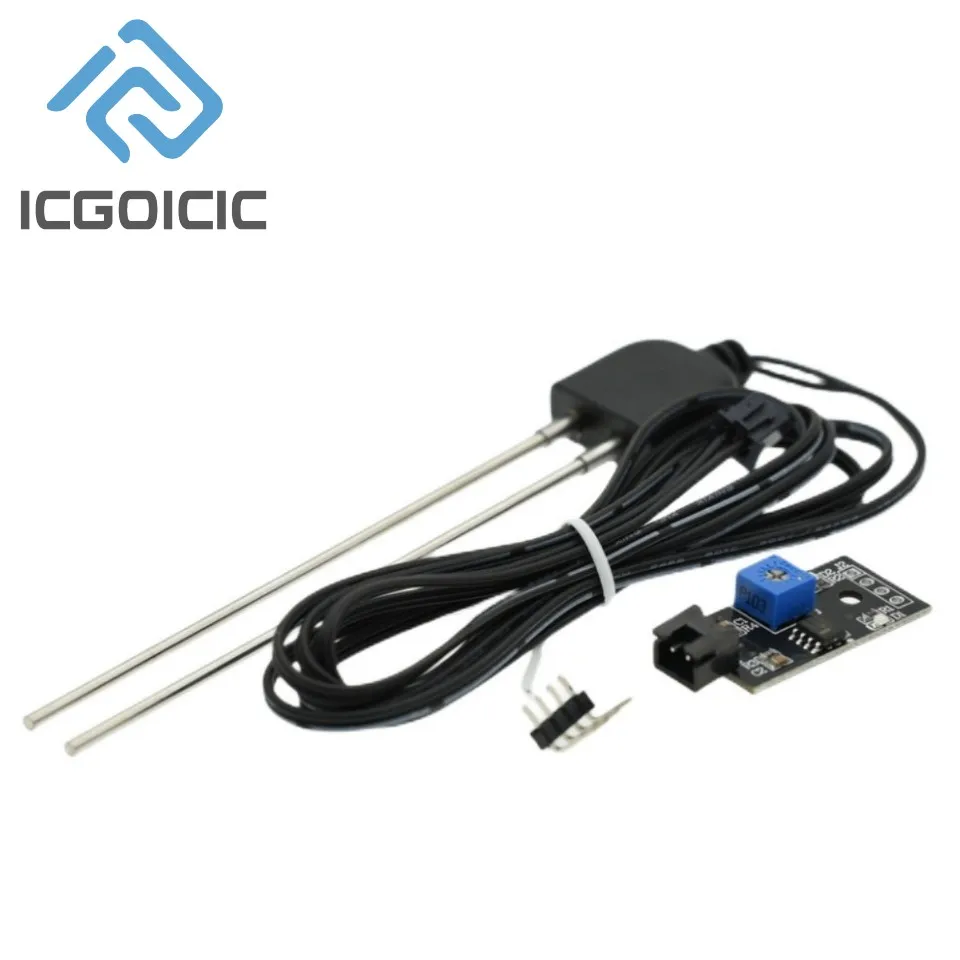 Corrosion-Resistant Soil Moisture Sensor - Humidity Detector Module for Arduino