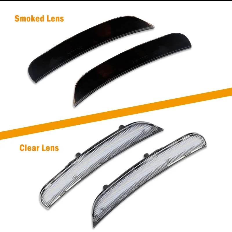 For Dodge Charger Front Rear Fender Side Marker Lights LED Turn Signal Lights Parking Lights 2015 2016 2017 2018 2019 2020 2021