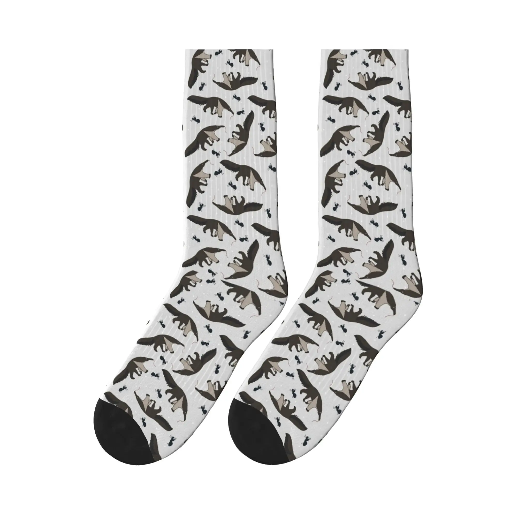 

Giant Anteaters and Ants All over Sports Socks Sweat Absorbing Stockings All Season Long Socks for Man's Woman's Christmas Gifts