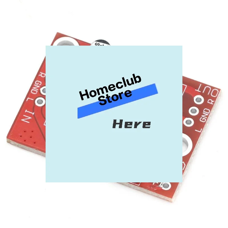 DC 5V-15V 12V AD828 Stereo Preamp Power Amplifier Board Preamplifier Power Module【Homeclub】