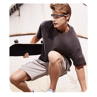 Leading-HD Intelligent Mini Camera Sunglasses Windproof Sunglasses Semi Open Bluetooth Speakers, Sports Outdoor And Call Black