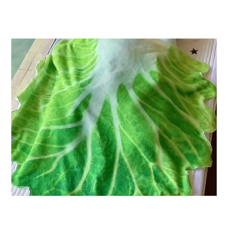 A25F-Soft Cabbage Blanket Funny Novelty Blanket