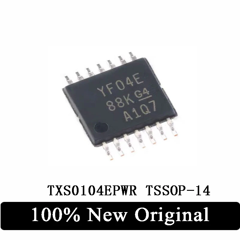 5Pcs 100% New Original TXS0104EPWR TSSOP-14 4-bit bidirectional voltage level converter chip IC Chip In Stock