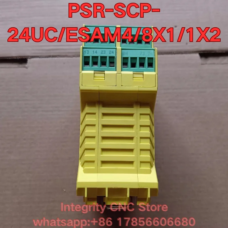Second-hand PSR-SCP-24UC/ESAM4/8X1/1X2 safety relay function test is normal 2963912 Latest Prices as of August 2026