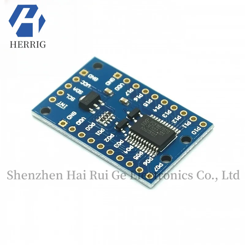 PCF8575 Module: Expansion IO port expansion board PCF8575 expansion board I2C communication control 16 IO ports