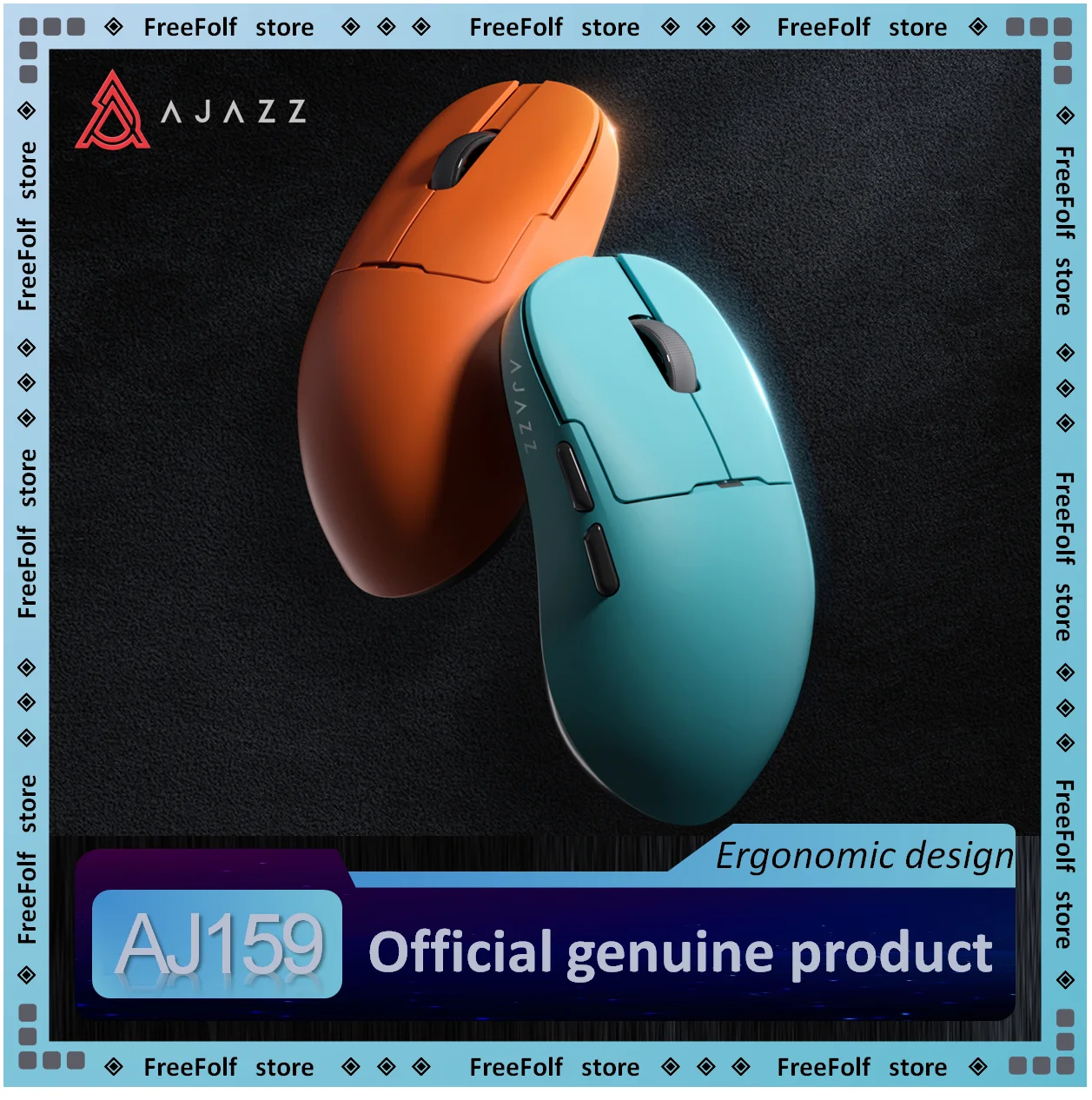 

Беспроводная игровая мышь AJAZZ AJ159 RGB, трехрежимное соединение 2,4G и Bluetooth, быстрая магнитная зарядка, для офиса и игр