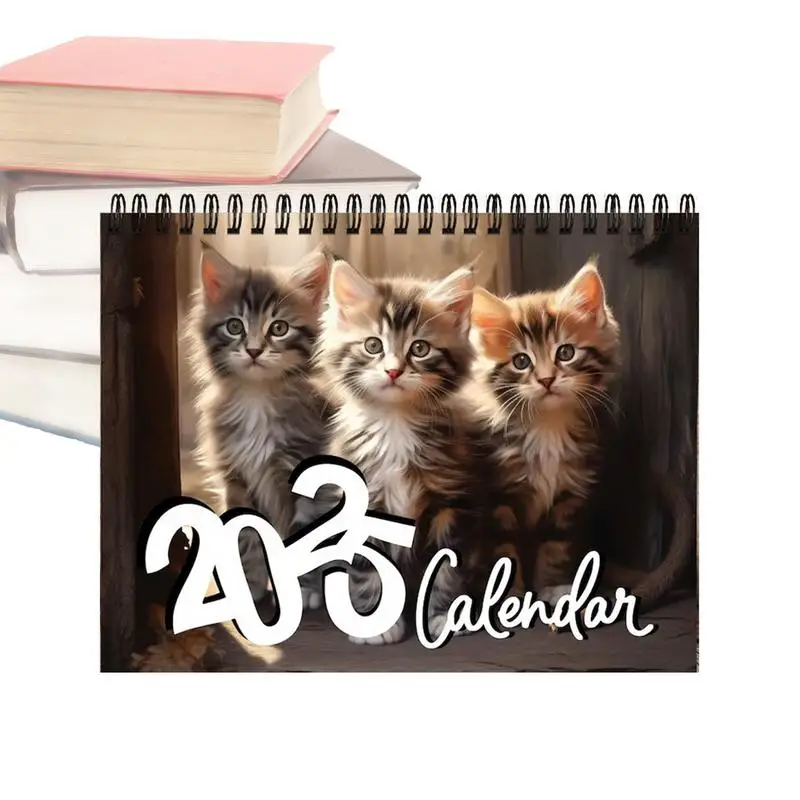 

Kitten Calendar Funny Calendar Daily Weekly Monthly 12 Month Planner Wall Cat Calendar Runs From Jan 2025 Dec 2025