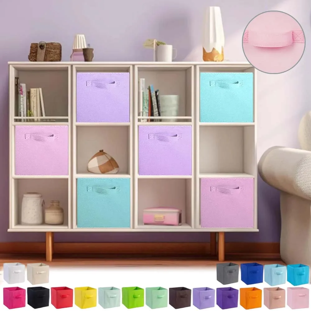

Foldable Containers for Organizing Clothing Solid Color Closet Washable Wardrobe Storage for Toys Bedroom Home 수납 정리함 Органайзер