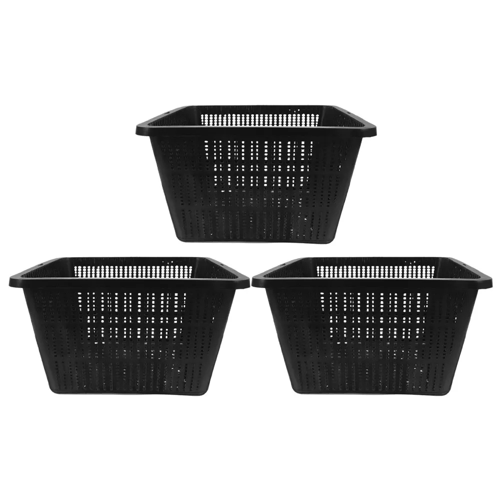 3Pcs Water Cultivation Net Cups Optimized Root Aeration Tubular Structure for Healthy Plant Growth in Small Space Hydroponic