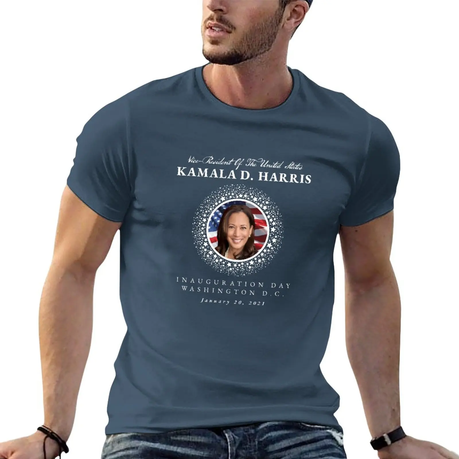 

New Vice-President Kamala D. Harris Inauguration Day January 20, 2021 T-Shirt man clothes T-shirt for a boy Men's t-shirts