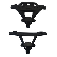 A72I 2Pcs Front & Rear Bumper SJ05/06 for Xinlehong Q901 Q902 Q903 9130 9136 9137 1/16 RC Car Spare Parts Accessories
