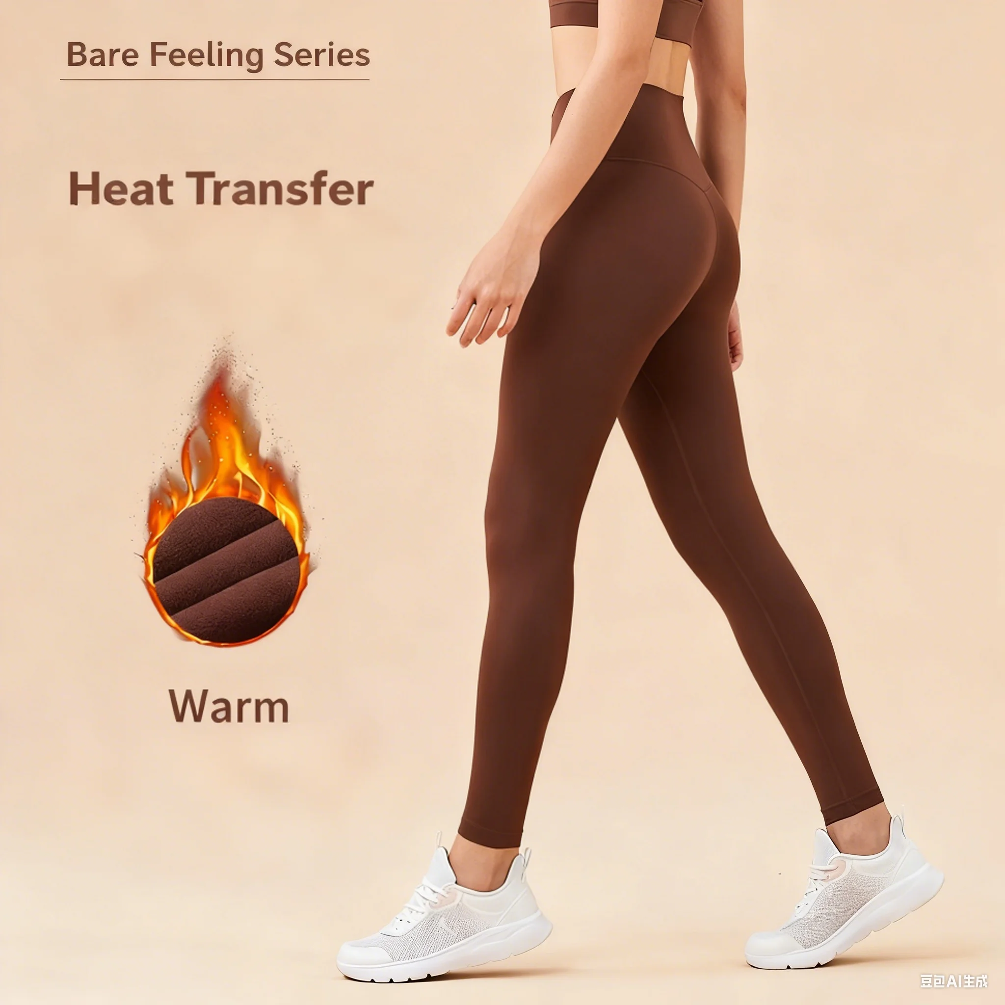 Winter Women's Velvet Yoga Pants Women's Hip Lift High Waist Pockets Thickened Thin Velvet Sports Fitness Outdoor Cycling Pants
