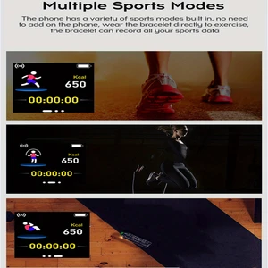 Smart Watch for Women Bluetooth Pulse Clock Connected Phone Player Music Fitness Sport Bracelet Monitor Sleep Digital Clocks 10 Main Sales Sports Clock - №10