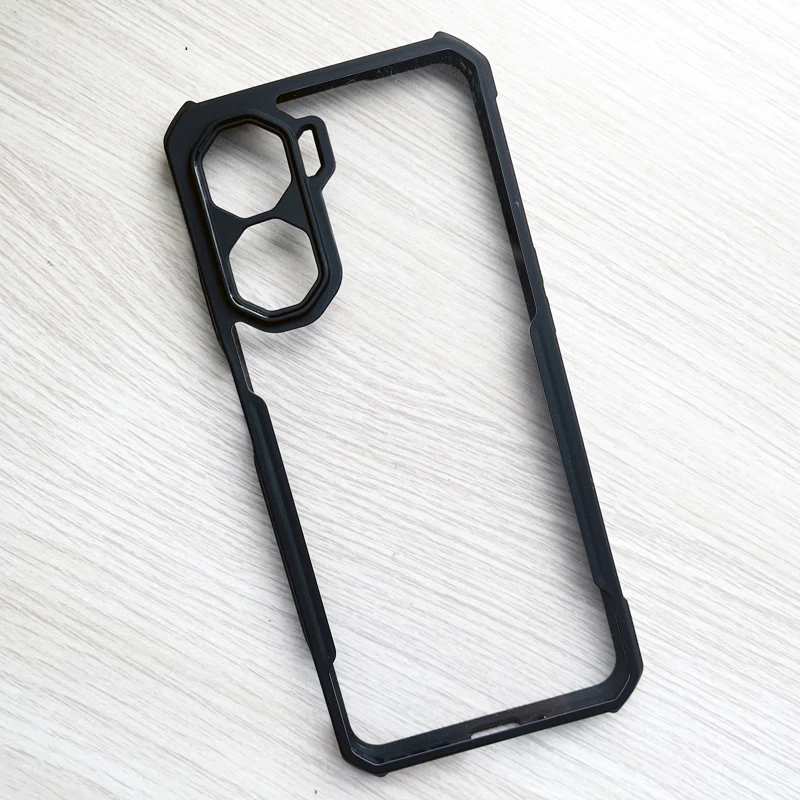Etui XUNDD z poduszkami powietrznymi, odporne na wstrząsy, przezroczyste PC+TPU, z ochroną aparatu, do ZTE Nubia Neo 3 4G 5G Neo 5 Max. — zdjęcie produktu 6