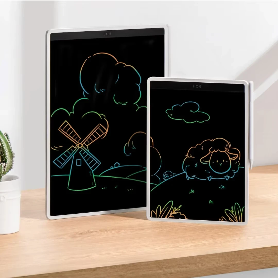 Xiaomi Mijia LCD blackboard colorful children's student handwriting board color graffiti writing and drawing board 10 inches