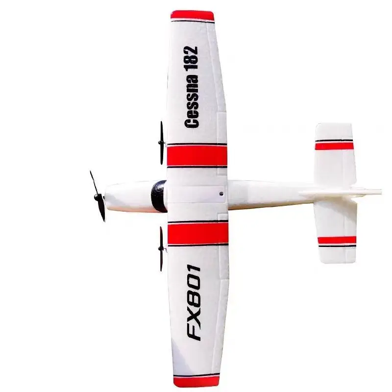 FX801 2.4G DIY RC Airplane Fixed Wing Plane Outdoor Durable Long Flight EPP Craft Foam Electric Glider Model Children\'s Toy Gift