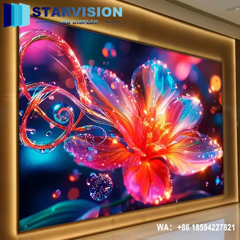 Seamless Splicing Indoor Fixed LED Display P1.5 P1.8 P2 HD LED Screen for Monitoring Room