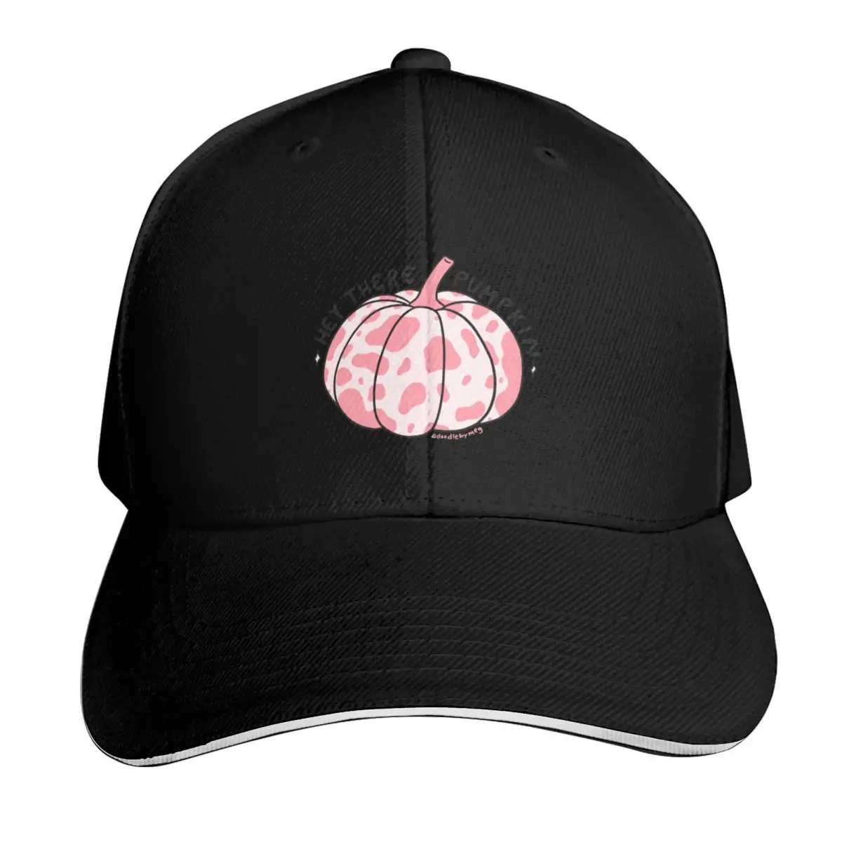 Hey There Pumpkin Baseball Cap Anime Beach Bag sailor cap for men Thermal Visor Women's Men's