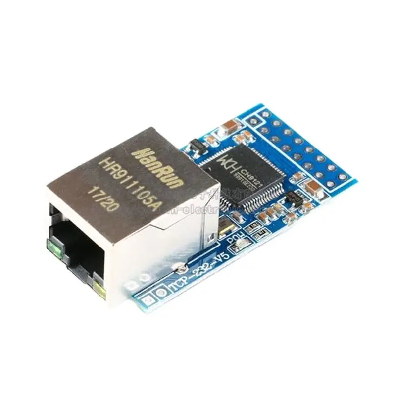 

CH9121 Serial Port to Ethernet Network Module Serial Port Server/Microcontroller Networking