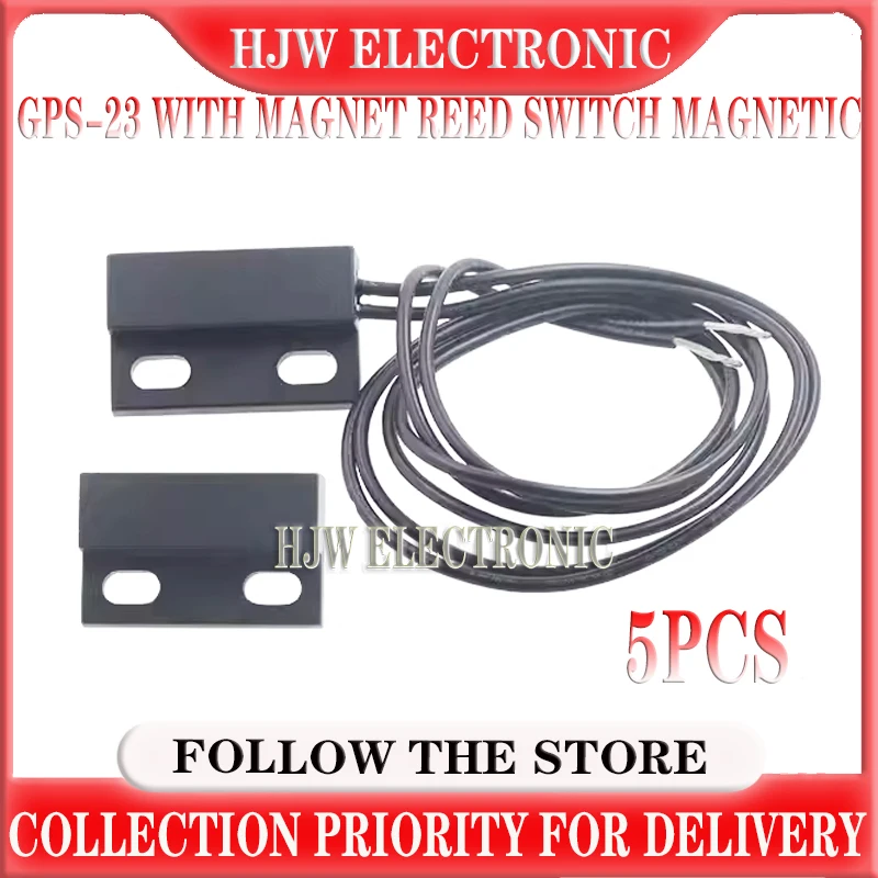 5PCS/lot GPS-23 with magnet Reed switch Magnetic switch Often open type