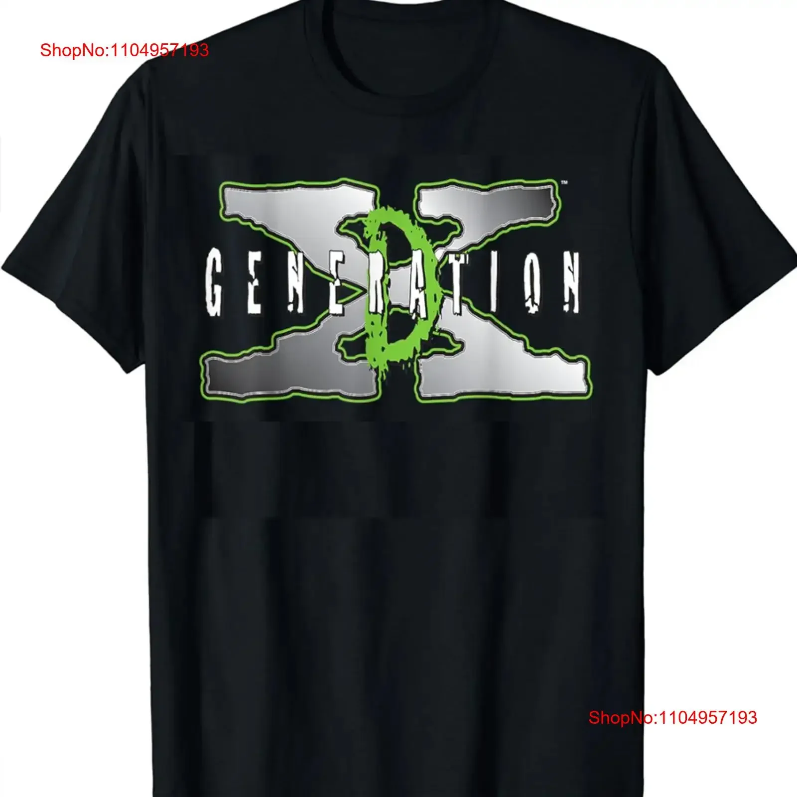 

ГОРЯЧАЯ черная футболка D Generation X, все размеры S 5XL JJ5273, винтажная стираная модная стильная дышащая дизайнерская одежда, повседневная