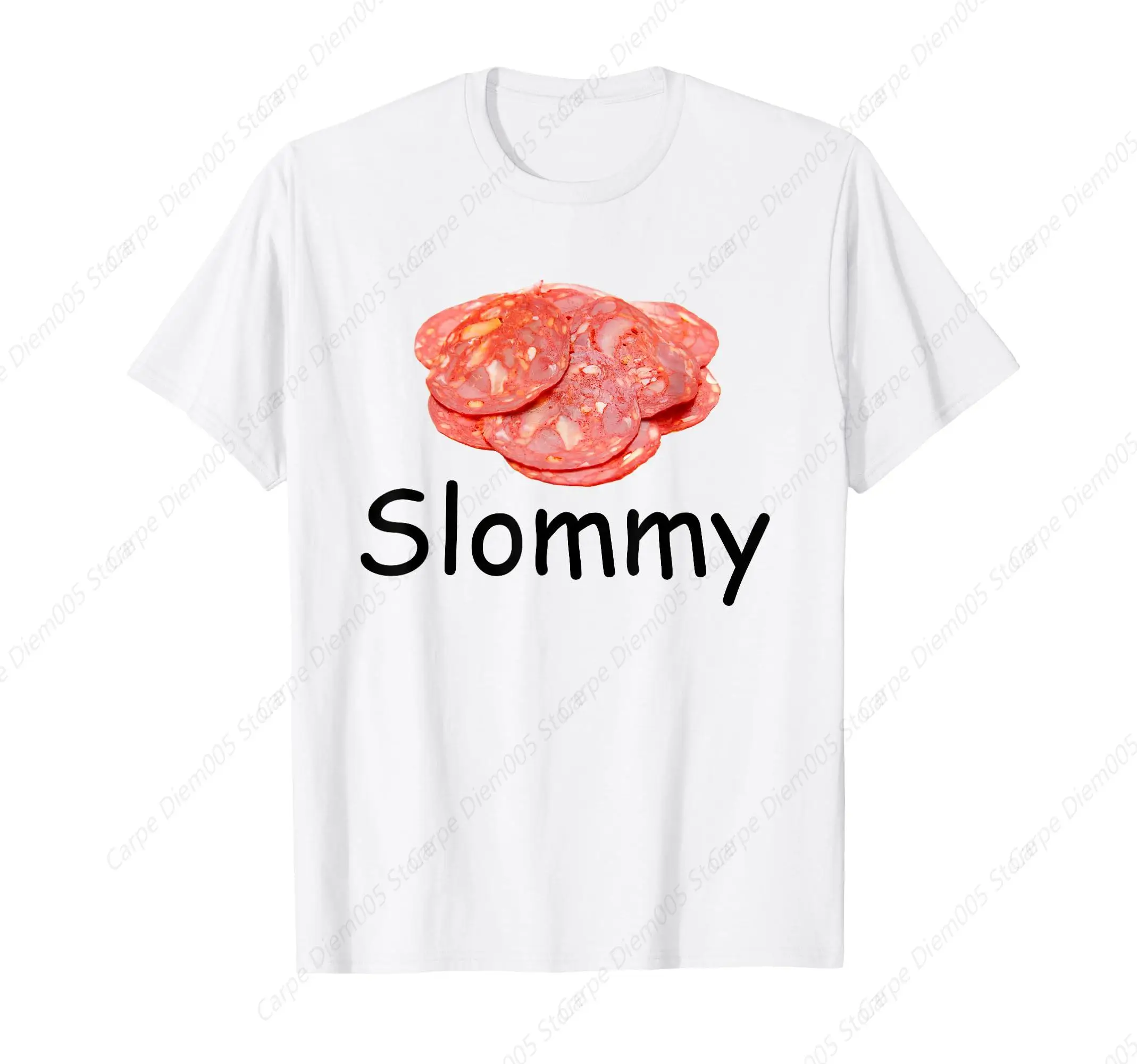 Yummy Slommy Salami Meme Gen Z Misspelled Weird Joke Funny Silly T-Shirt