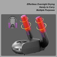 Boot Dryer Folding Ski Boots Drying Machine Silent Drying Machine With Timer For Sneakers Work Travel Outdoor Gloves Socks Hat