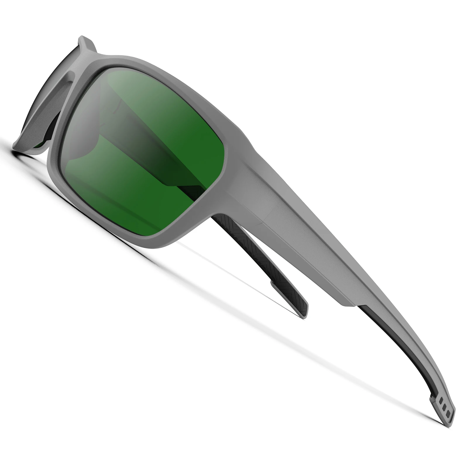 

Брендовые качественные мужские солнцезащитные очки в форме рыбы, поляризационные спортивные очки на открытом воздухе с защитой UV 400, солнцезащитные очки Tac для рыбалки, езды на велосипеде, вождения