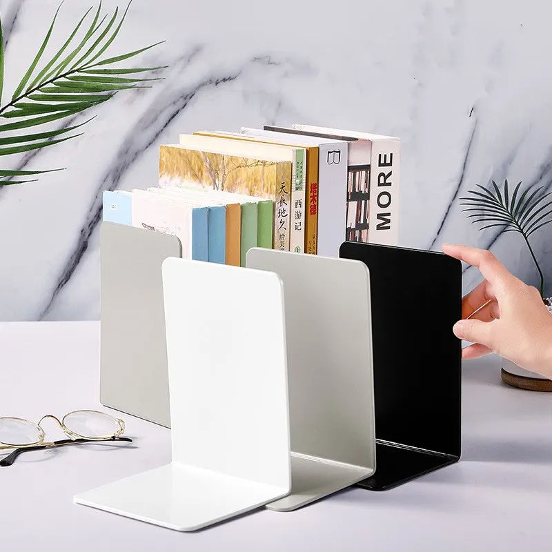 Imagem -02 - Simples Ins Metal Book Stand Leitura Titular do Livro Prateleira de Documento Bookstand Engrossado Suporte Desktop Papelaria Pcs