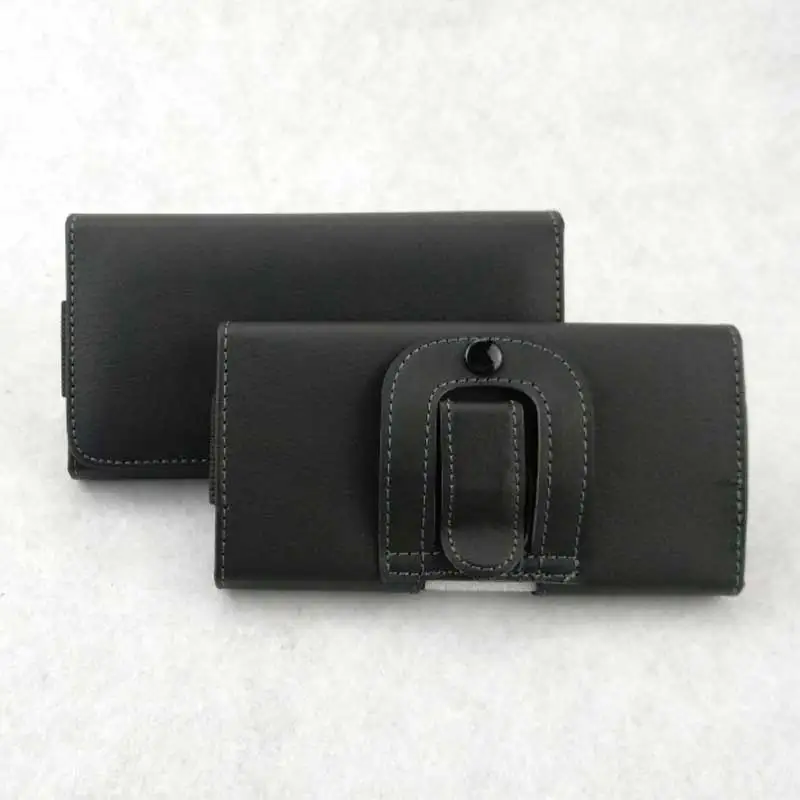 PU Leather Belt‑Loop Phone Case Elderly Men Waist Carry Pouch Multi‑Size Universal Mobile Phone Bag Outdoor Waist Belt Holster - view 2