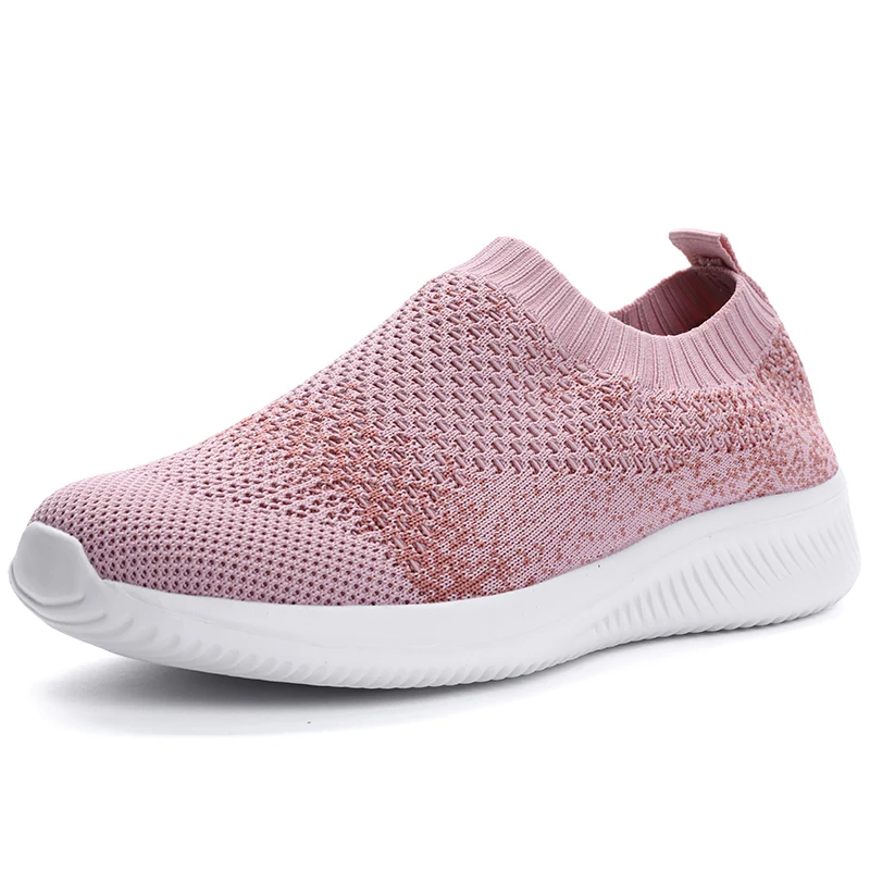 

Big size Casual sneakers women's fashionable flat, lightweight, breathable, large-sized breathable women's casual sports shoes