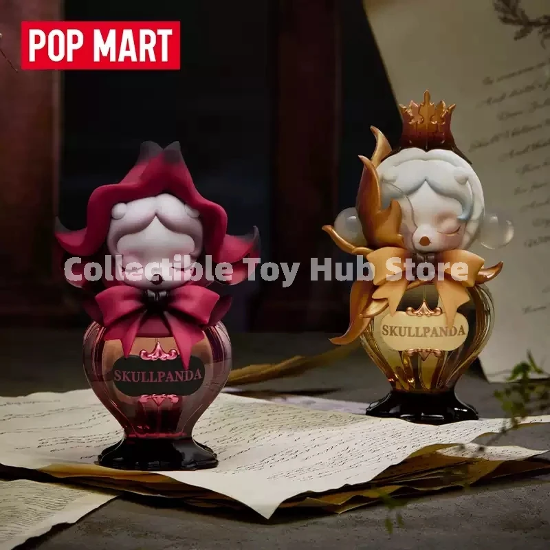 Genuine Pop Mart Skullpanda Petals In Four Acts Series Home Fragrance Spray Blind Box Pretty Home Decor Fragrance As Gifts