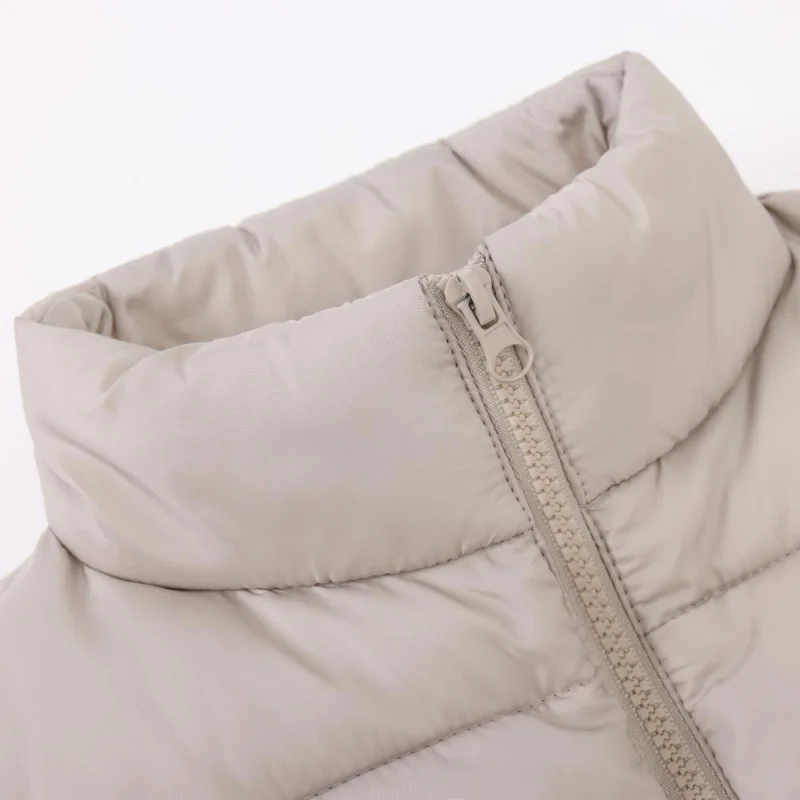 سترة قطنية دافئة وسميكة، سترة، شعار مطبوع مخصص، سترة تي شيرت بدون أكمام للخريف والشتاء للرجال والنساء،