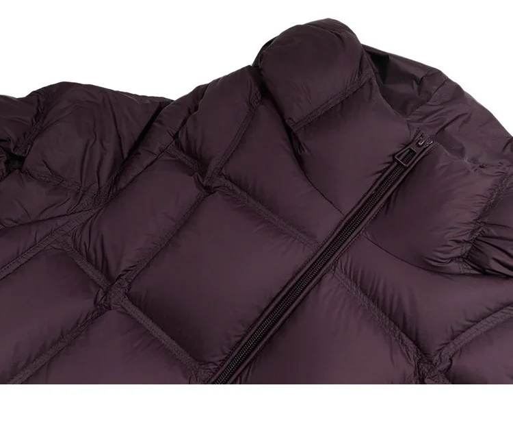 LOUISYAO 90% Duck Down Three Proof Jacket Women 2025 Winter Minimalist Hooded Thickened Premium Warm Outerwear Coat