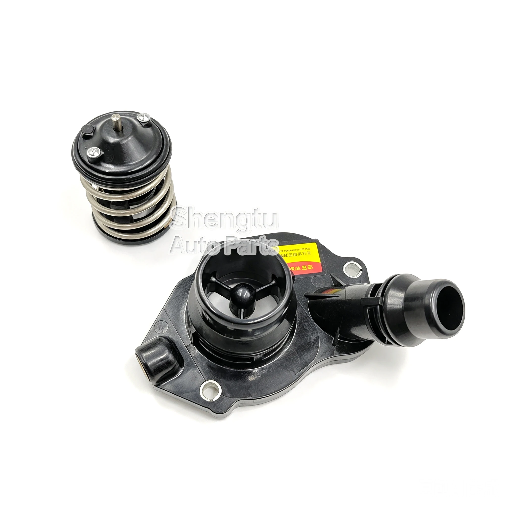 1Set Engine Coolant Thermostat With Gasket 11518516203 for BMW F20 F21 E90 E91 E92 E93 F30 F34 F36 F10 F11 E84 F25 N47 2