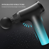 6 Heads Muscle Massager 30 Speeds Percussion Massager LCD Display Deep Relax Fascia Massage Slimming Shaping Fitness