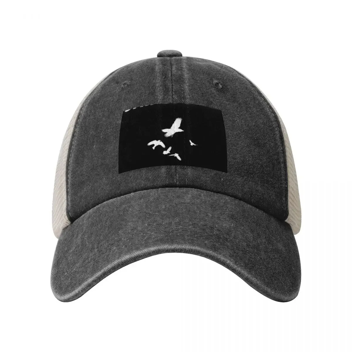 lima lglloy down shine band lglloy burung the putih sound terbang of di madness langit hitam Baseball Cap