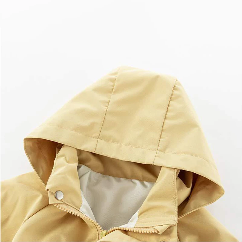 MILANCEL ﻿ Herbst Baby Strampler Outdoor Jacke 0-2Y Unisex Infant Casual Doppel-schicht Mit Kapuze Overall Kleinkind Warme Outwear Kleidung – Detail 10