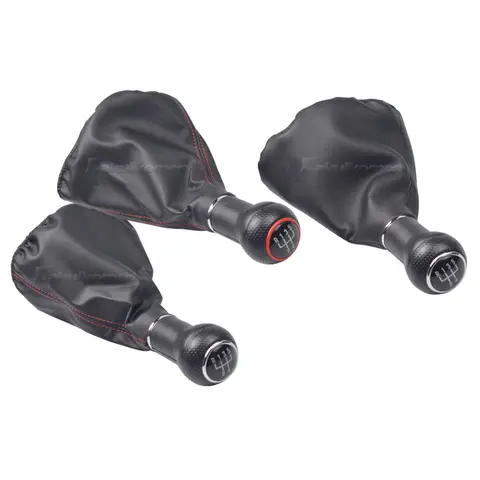 Para VW GOLF 3 Jetta 3 MK3 VENTO 1992 1993 1997 1995 1996 1997 1998 nuevo perilla de cambio de marchas de 5 velocidades con bota de cuero