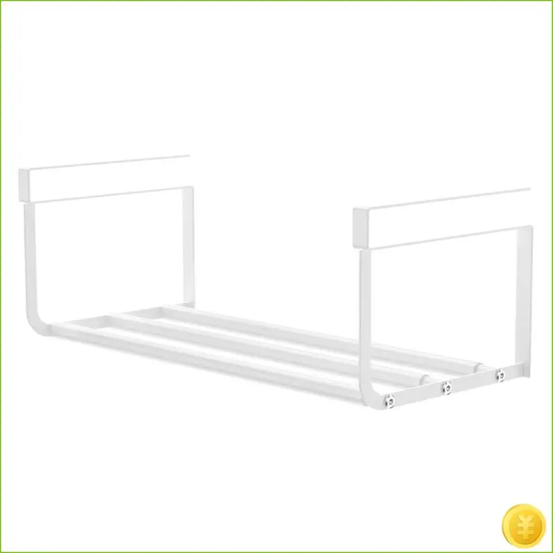 رف أحذية معلق قابل للتوسيع، رف أحذية قابل للسحب، معلق تحت الرف للتخزين والتنظيم، حامل قابل للتعديل