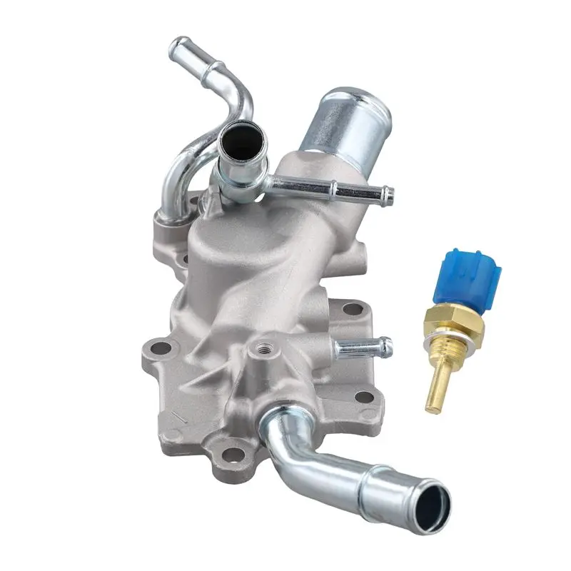 【AC77 Top !! 】For Nissan Sentra 2.0L Versa 1.8L Engine Coolant Thermostat Housing With Sensor 11060-ET00A 11060-ET000 11060-ET00